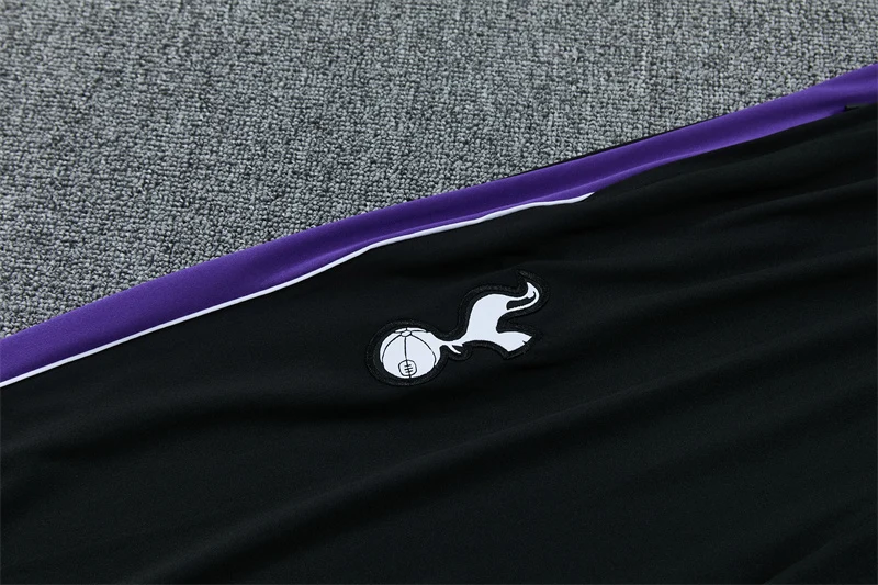2026-27 Tottenham Hotspur Black Half-Zip Training Kit view 12