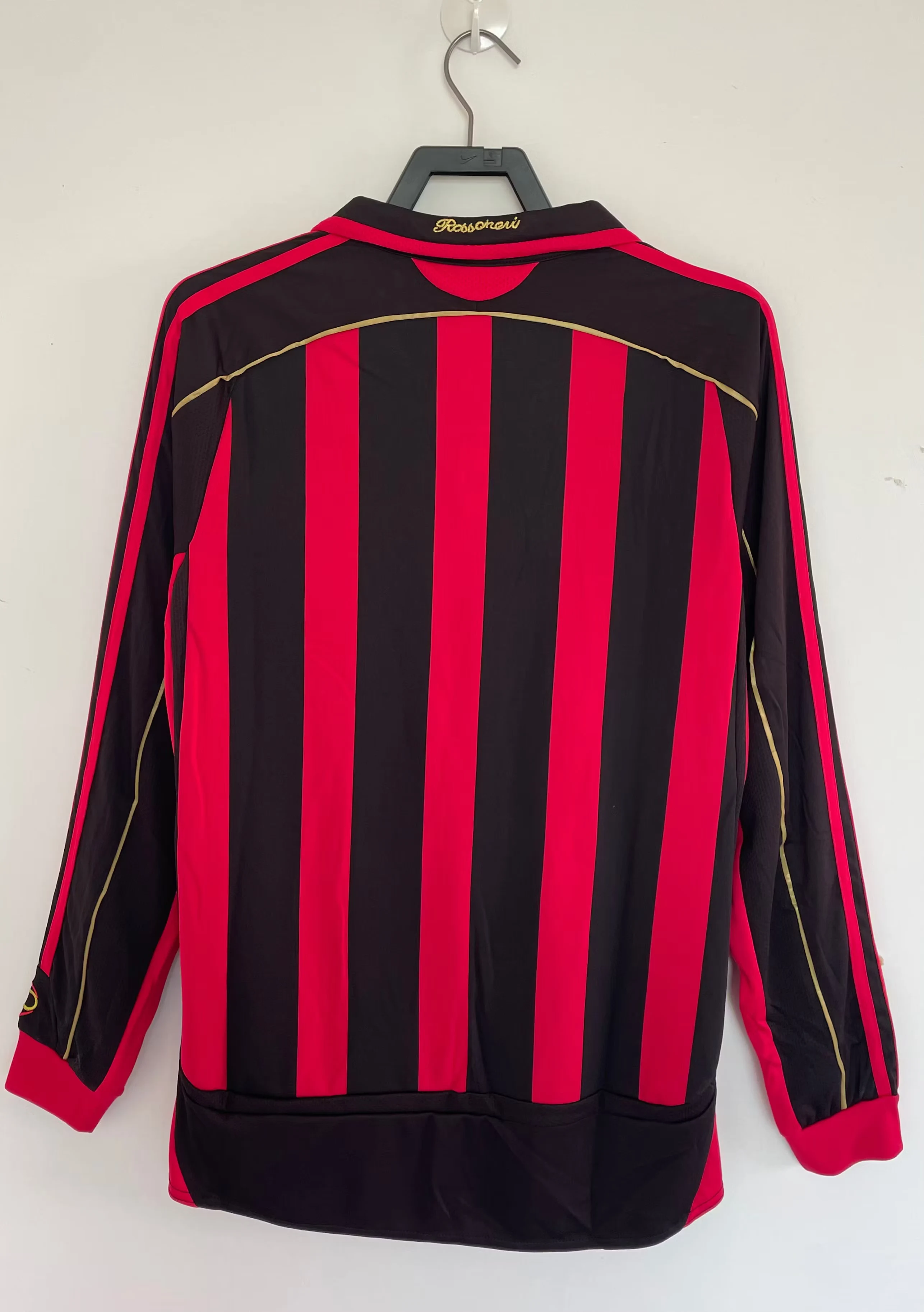 2006-07 AC Home Long Sleeve Retro Jersey view 2