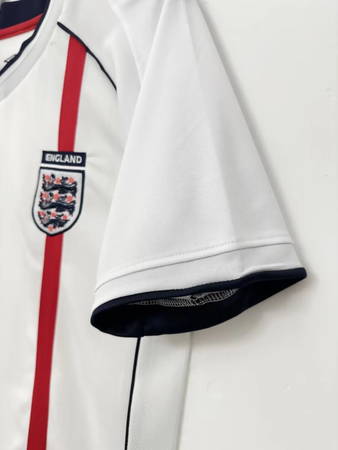 2002 England Home Retro Jersey view 10