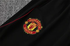 2025-26 Manchester United White Half-Raised Training Jersey view 7