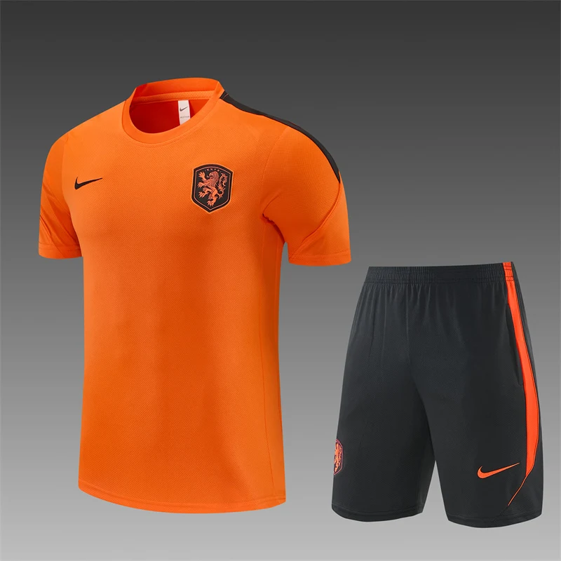 2026-27 Netherlands Royal Orange Short-Sleeve Training Jersey