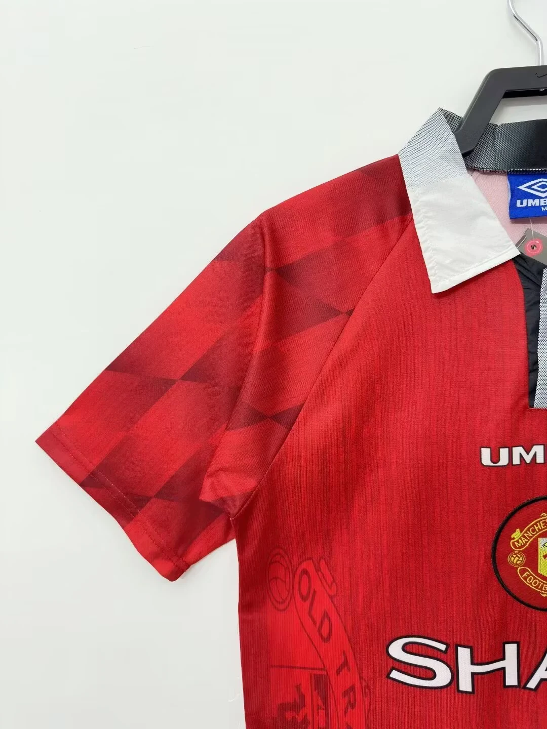 1996-97 Manchester United Home Retro Shirt view 7