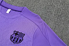 2025-26 Barcelona Purple Collaboration Short Sleeve Training Jersey view 10