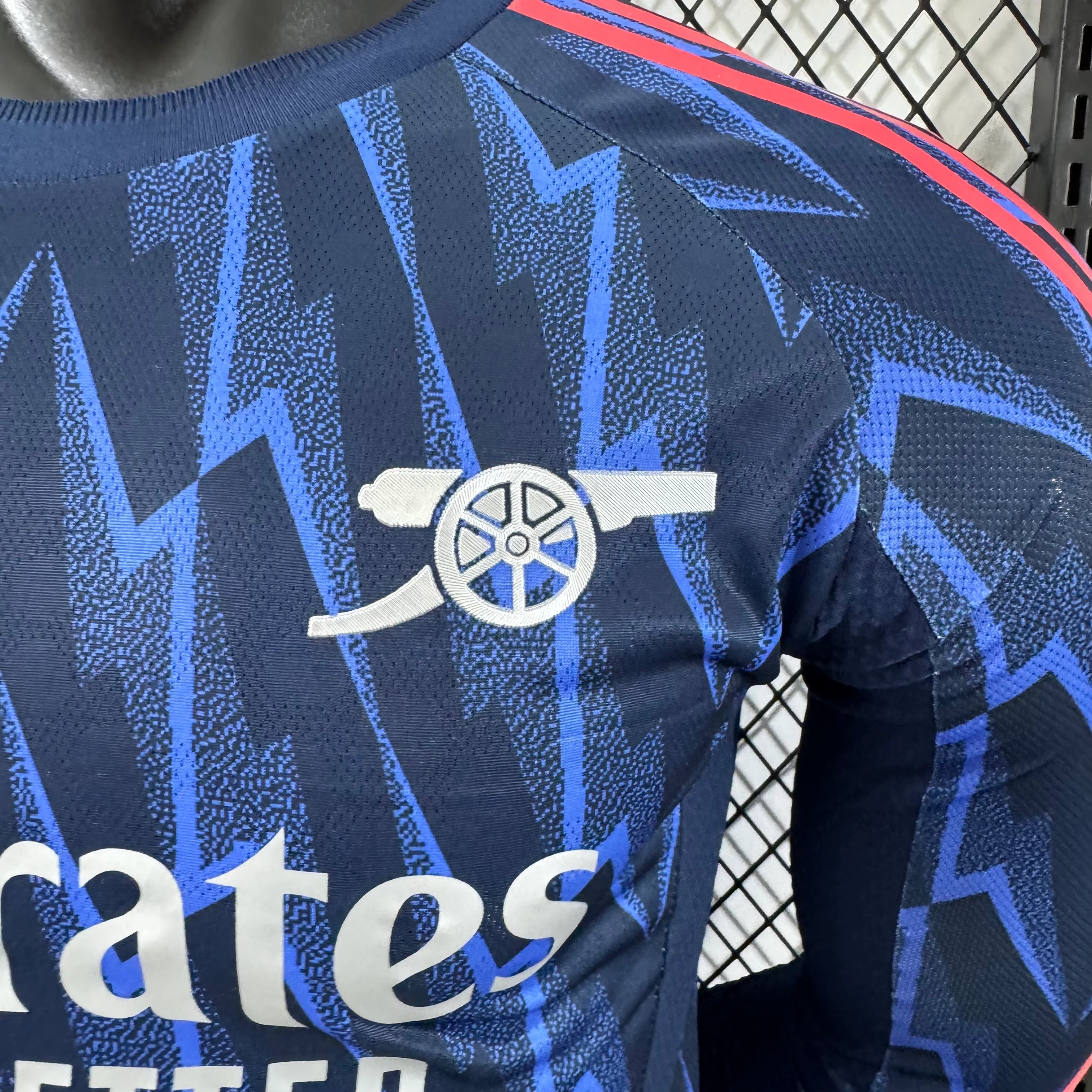 2025-26 Arsenal Away Long-Sleeve Jersey – Player Version view 4