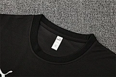 2025-26 Manchester City black short-sleeved training jersey view 15