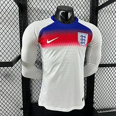 2025-26 England Home Long Sleeve Shirt - Player Edition. view 6