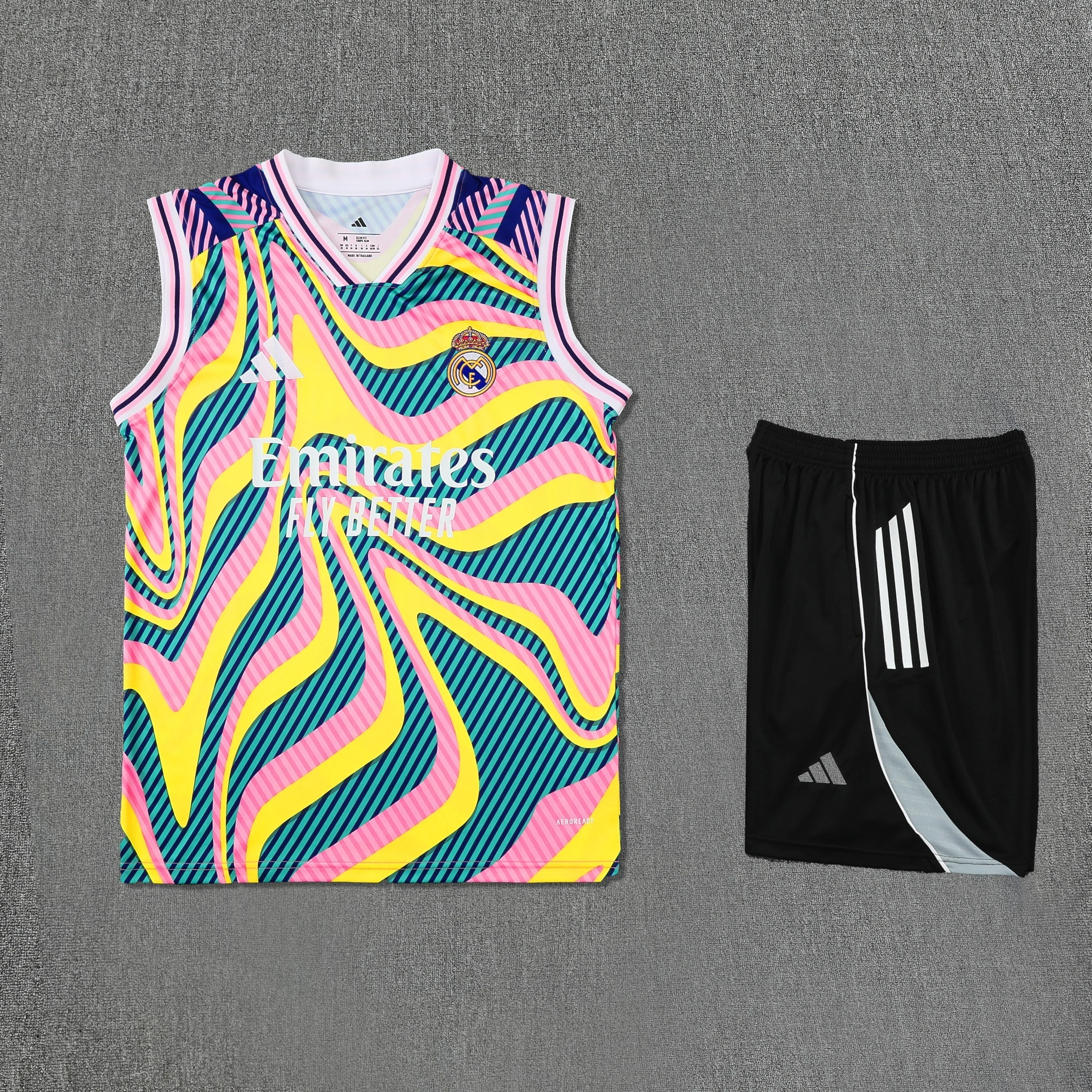 2025-26 Real Madrid Training Vest Jersey view 7