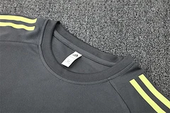 2025-26 Real Madrid dark grey short-sleeved training jersey view 11