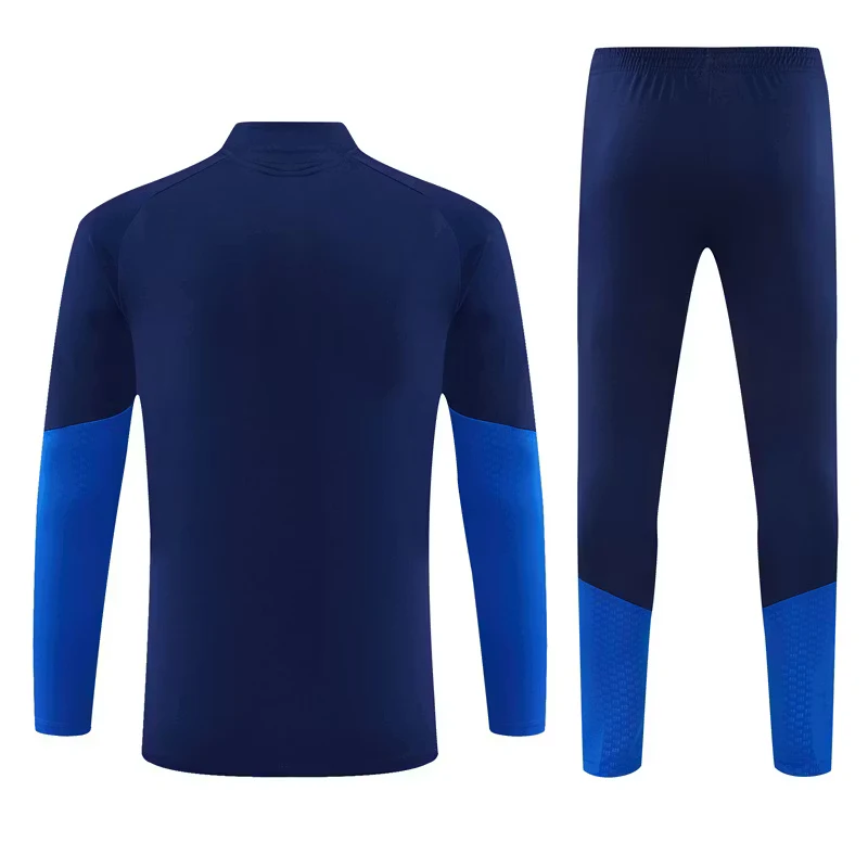 2026-27 Lyon Royal Blue Half-Zip Training Jersey view 20