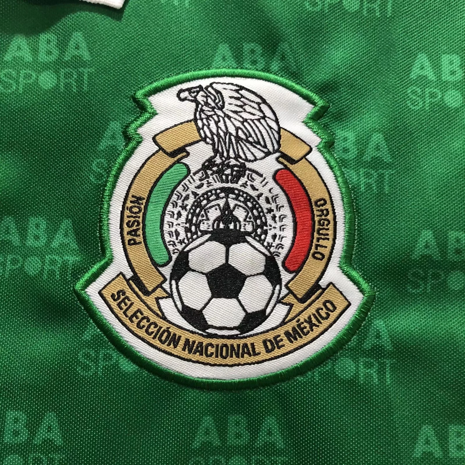 1995 Mexico Home Retro Jersey view 7