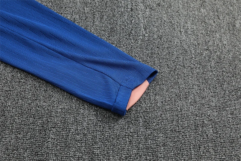 2025-26 France Blue Half-Zip Training Jersey view 8