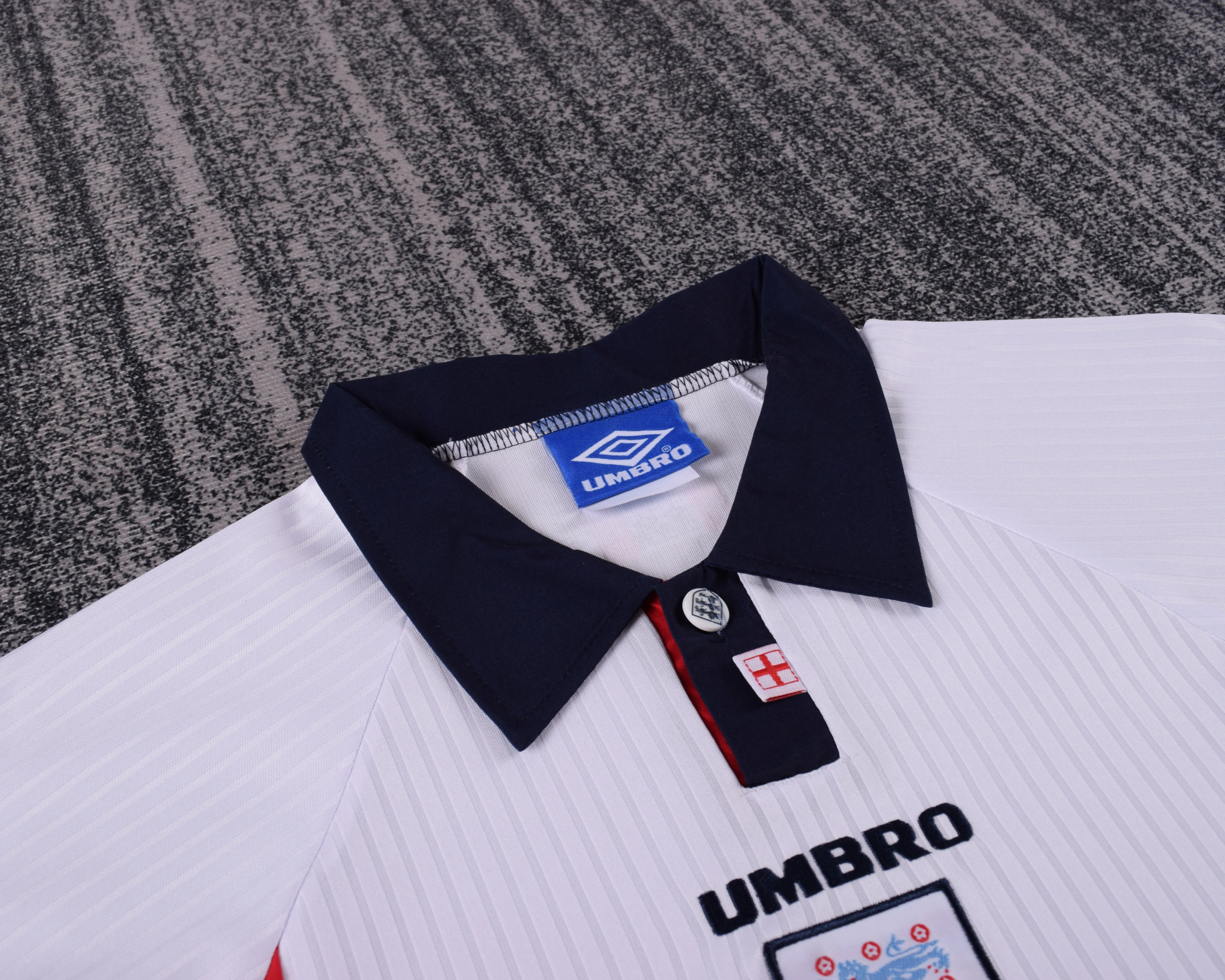 1998 England Home Retro Shirt - Kids view 15