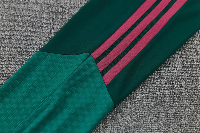2026-27 Real Madrid Dark Green Half-Zip Training Jersey view 7