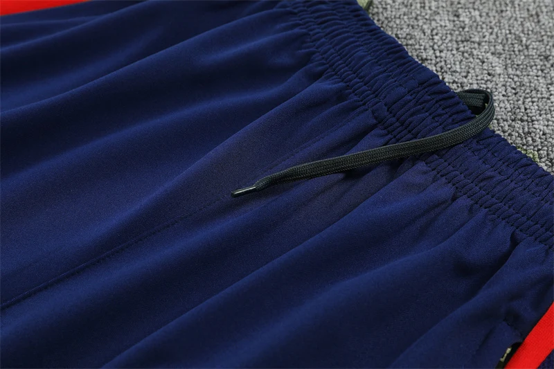 2026-27 Spain Royal Blue Half-Zip Training Jersey view 9