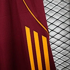 2025-26 AS Roma Home Shorts - Player Edition view 5
