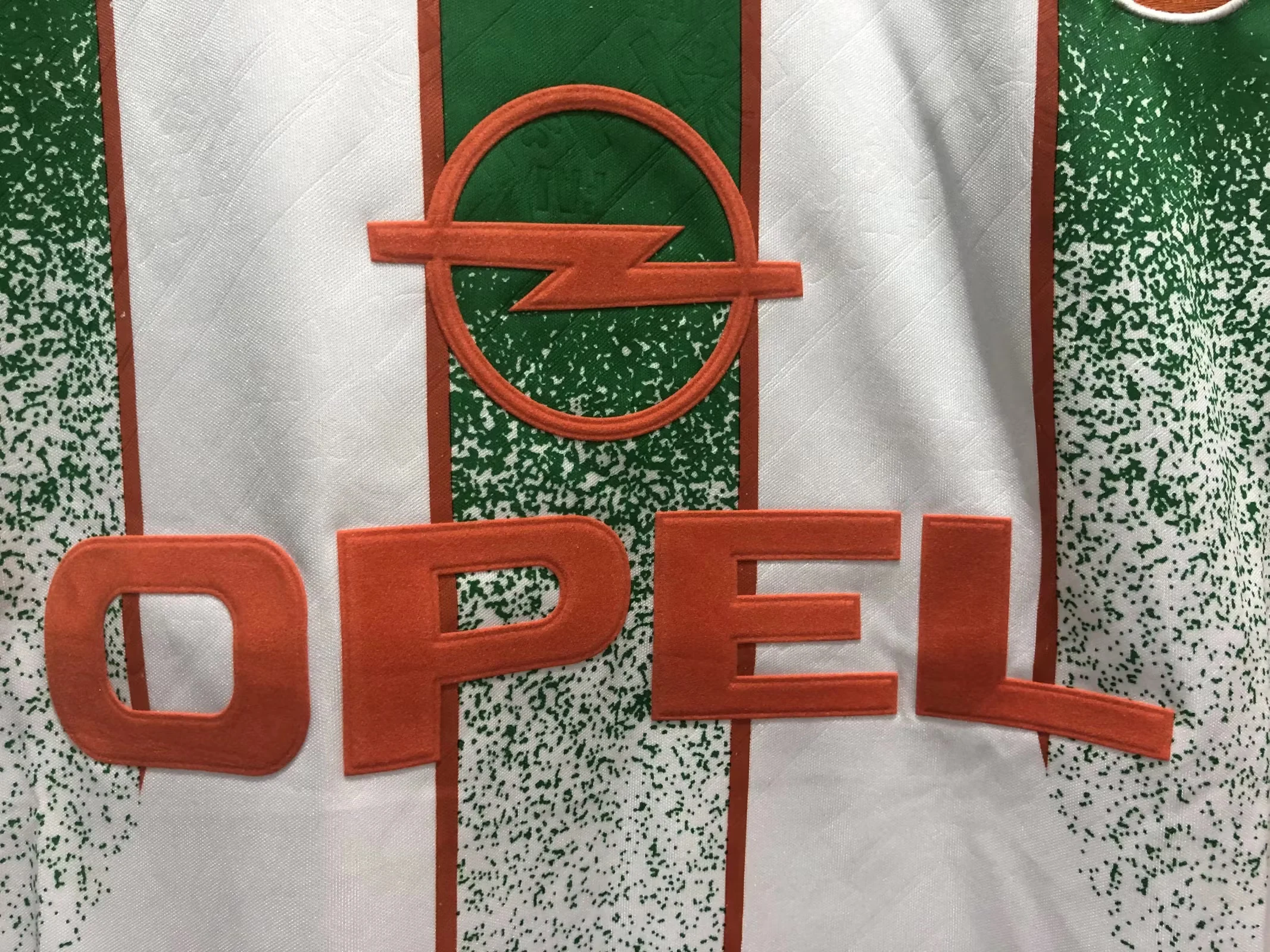 1994 Ireland Away Retro Jersey - with Advertisement view 4