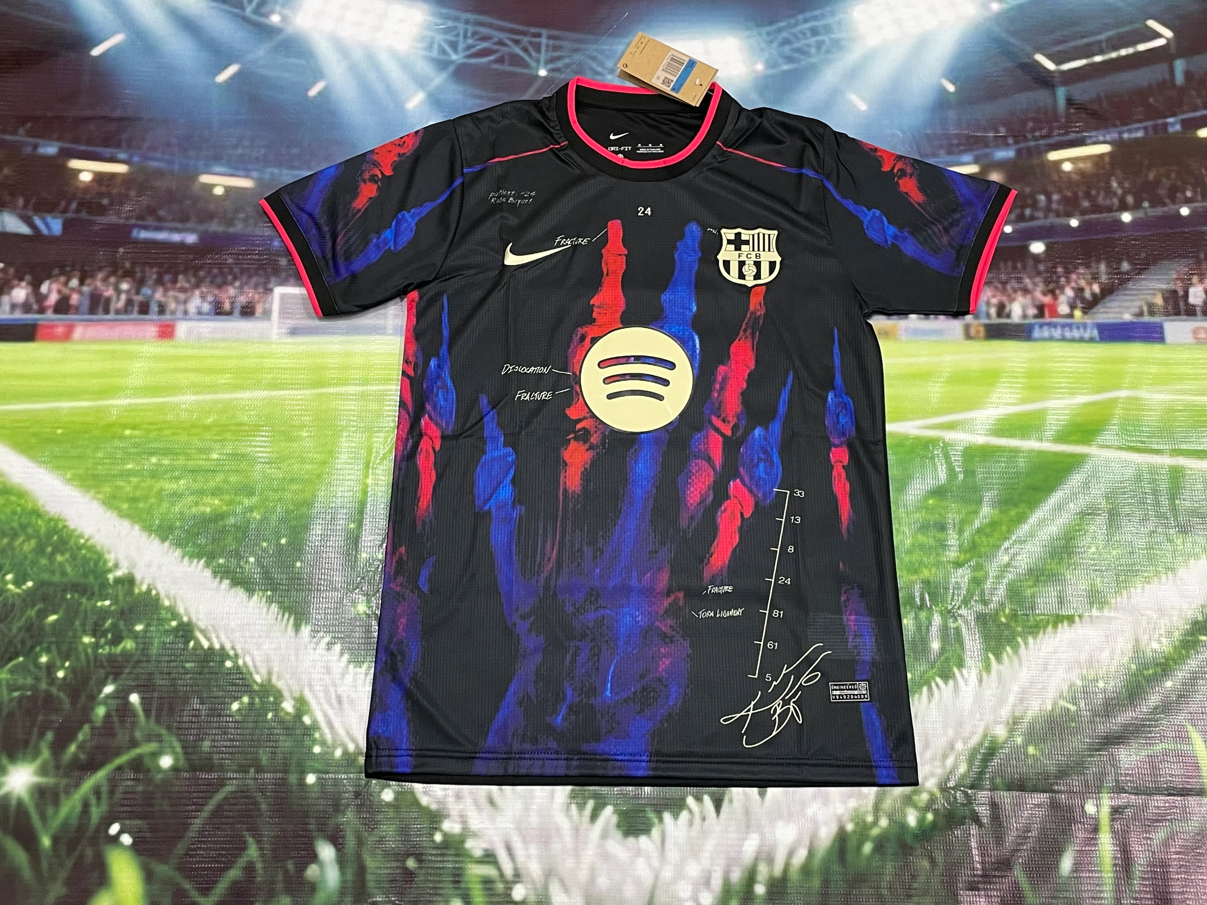 2025-26 Barcelona training jersey