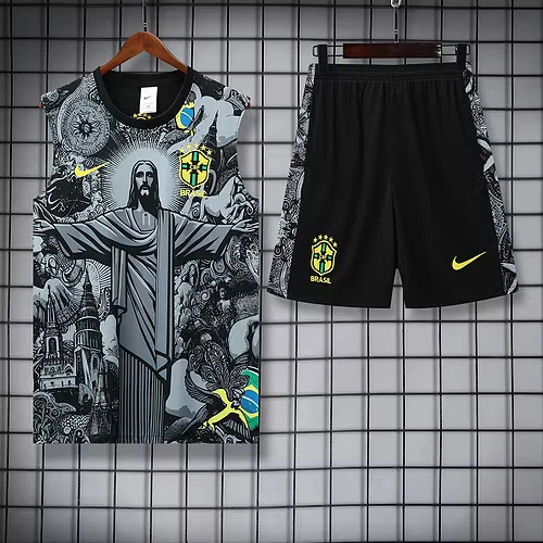 2025-26 Brazil vest training jersey