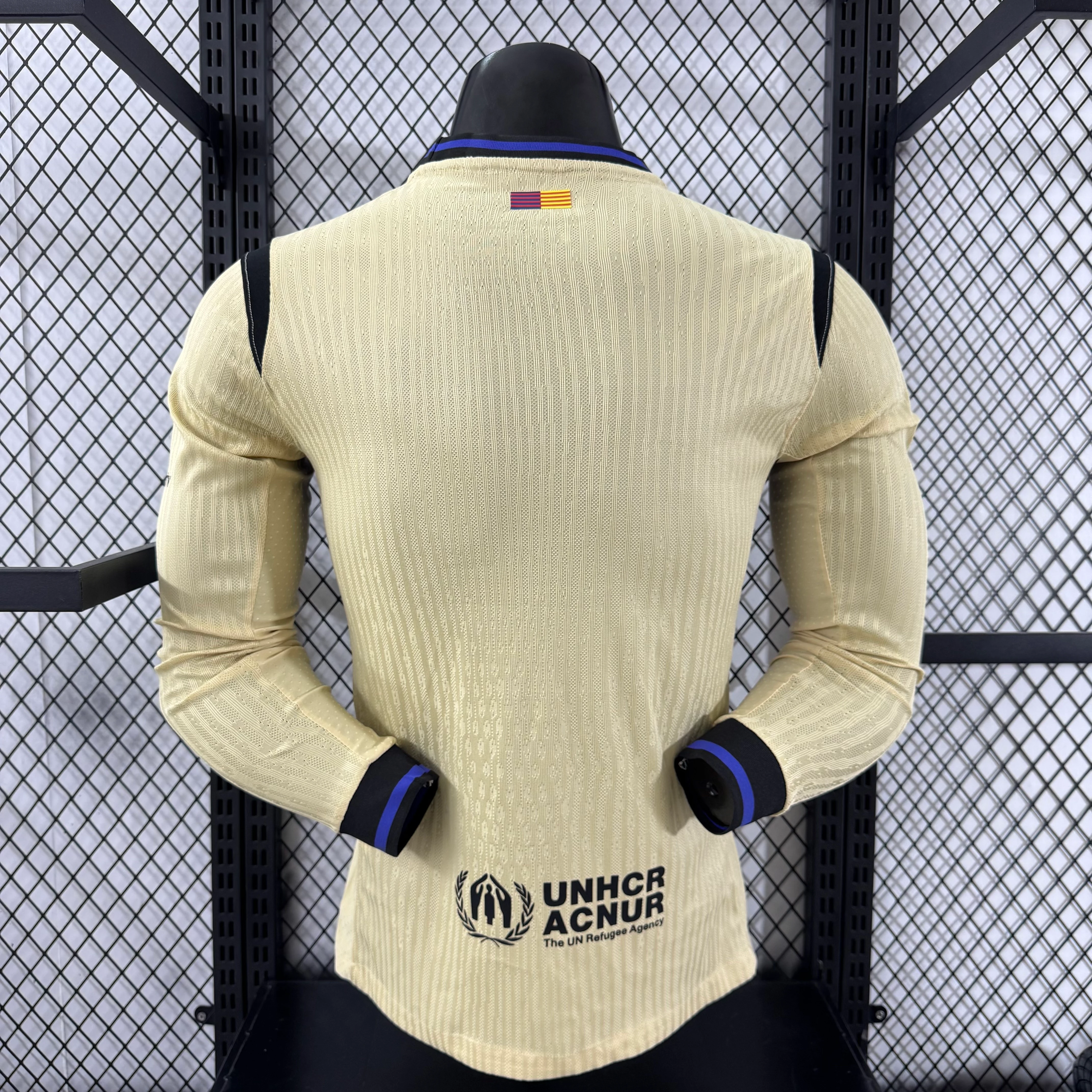 2025-26 Barcelona Away Long-Sleeve Jersey - Player Version view 2