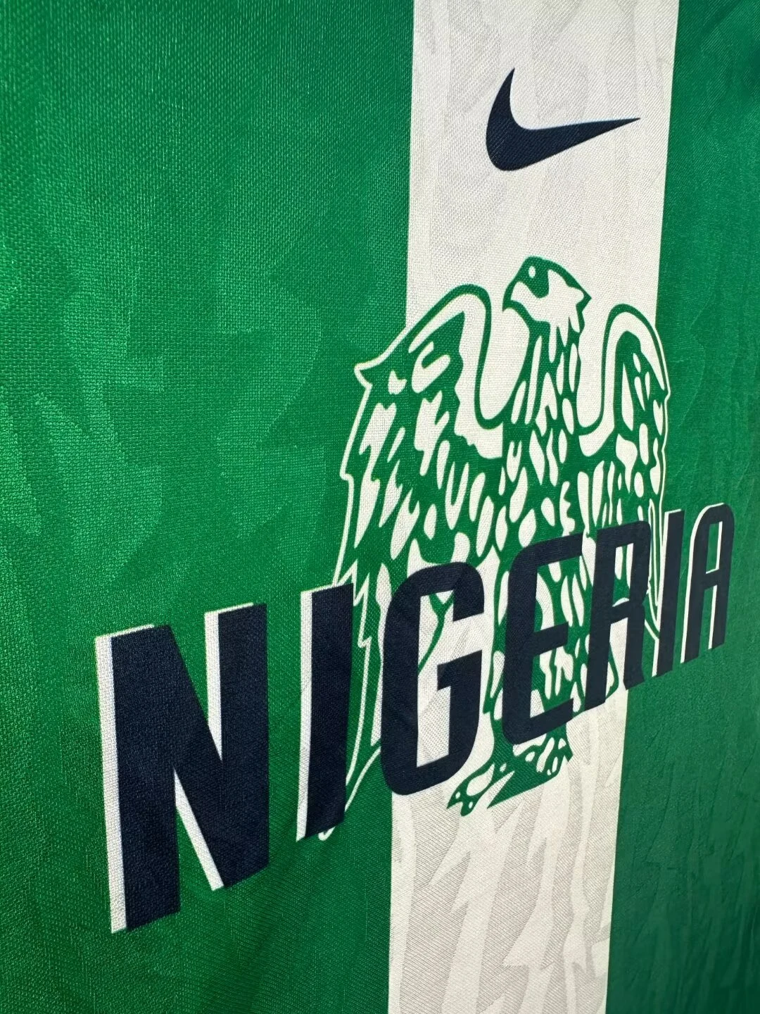 1996 Nigeria Home Retro Jersey view 3