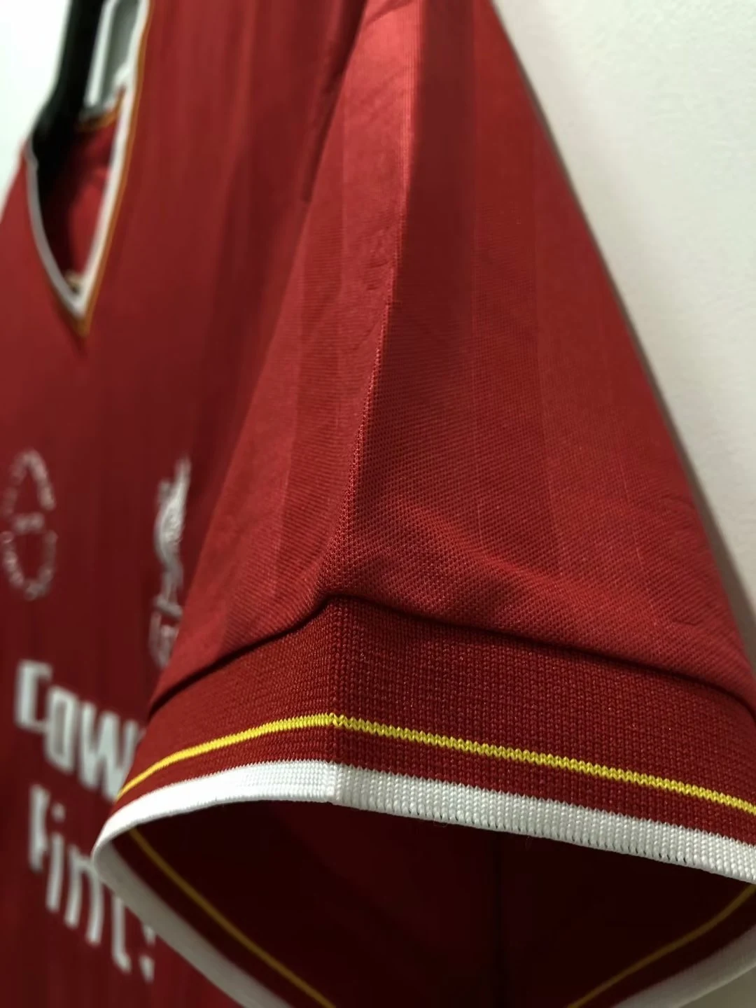 1985-86 Liverpool Home Retro Jersey view 3