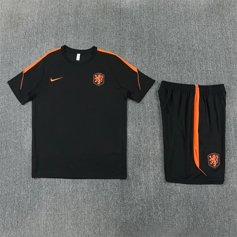 2026-27 Netherlands Black Short-Sleeve Training Jersey view 15