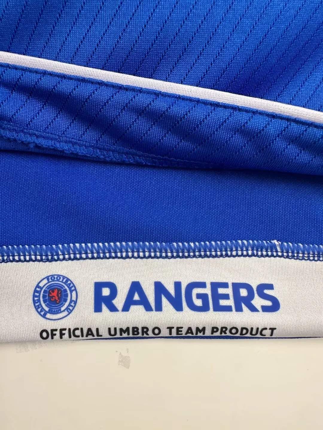 2008-09 Rangers Home Retro Jersey view 8