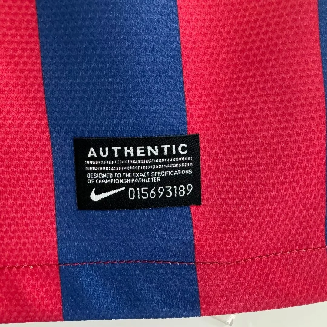 2013-14 Barcelona Home Retro Jersey view 5