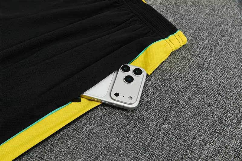 2026-27 Brazil Black Short-Sleeve Training Jersey view 11