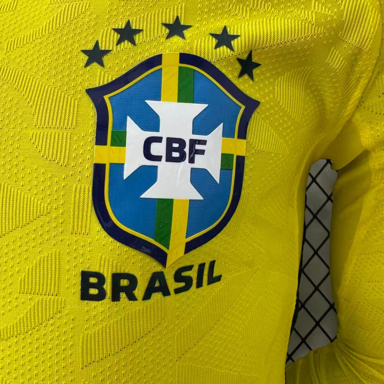 2026-27 Brazil Home Long-Sleeve Jersey - Player Version view 5