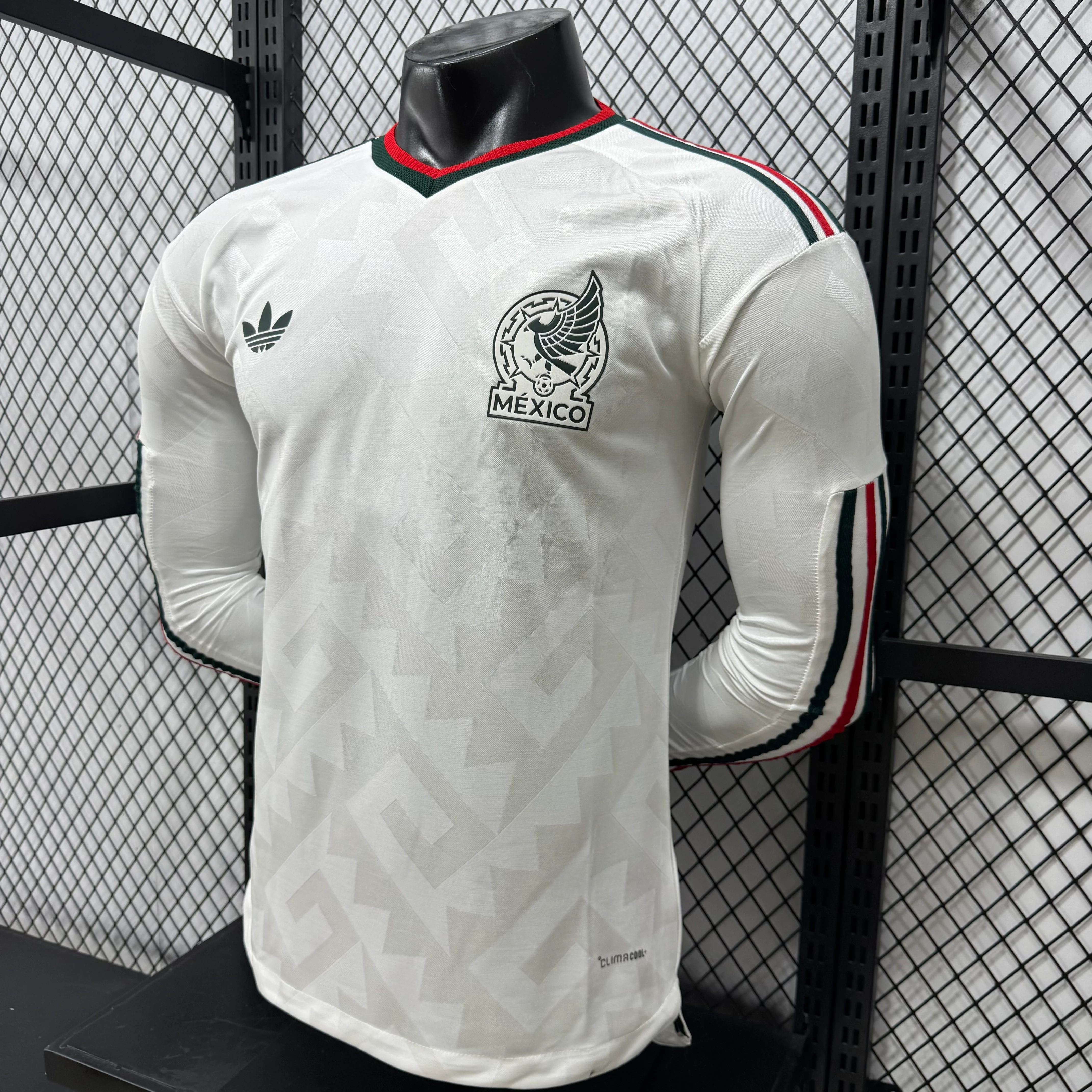2026-27 Mexico Away Long-Sleeve Jersey - Player Version view 8