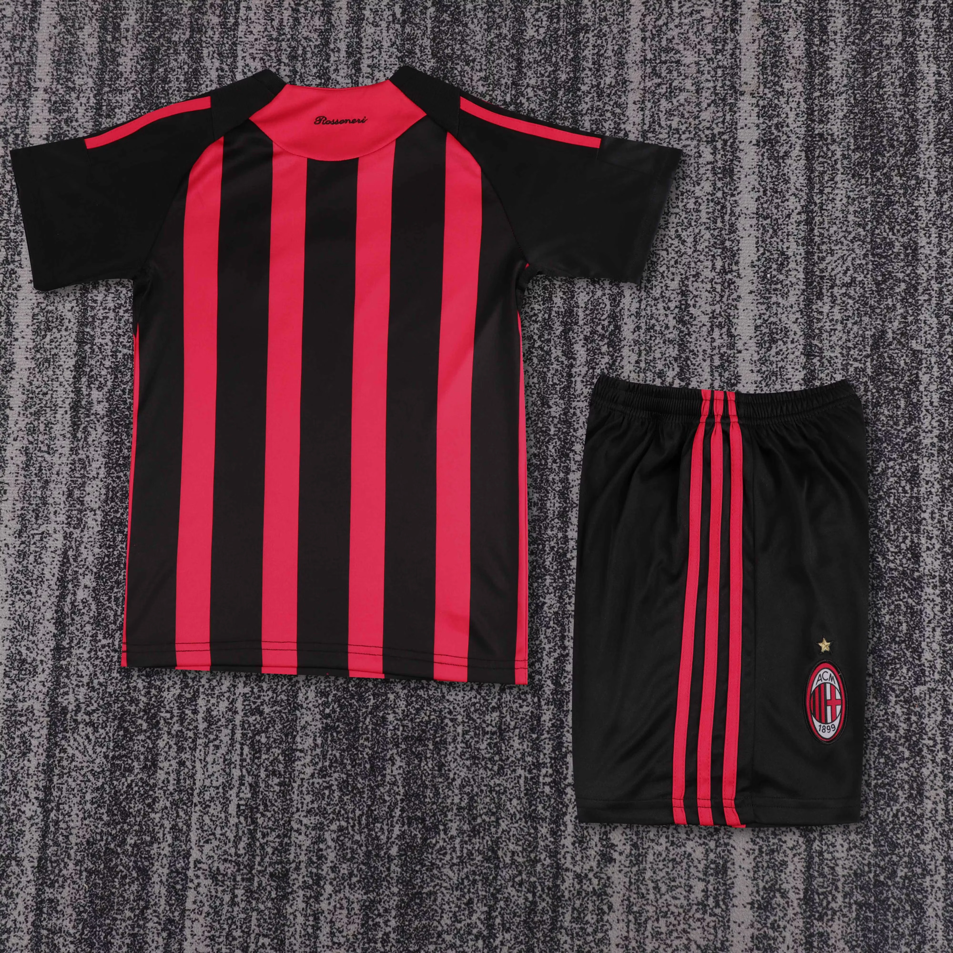 2008-09 AC Home Retro Shirt - Kids Sizes view 2