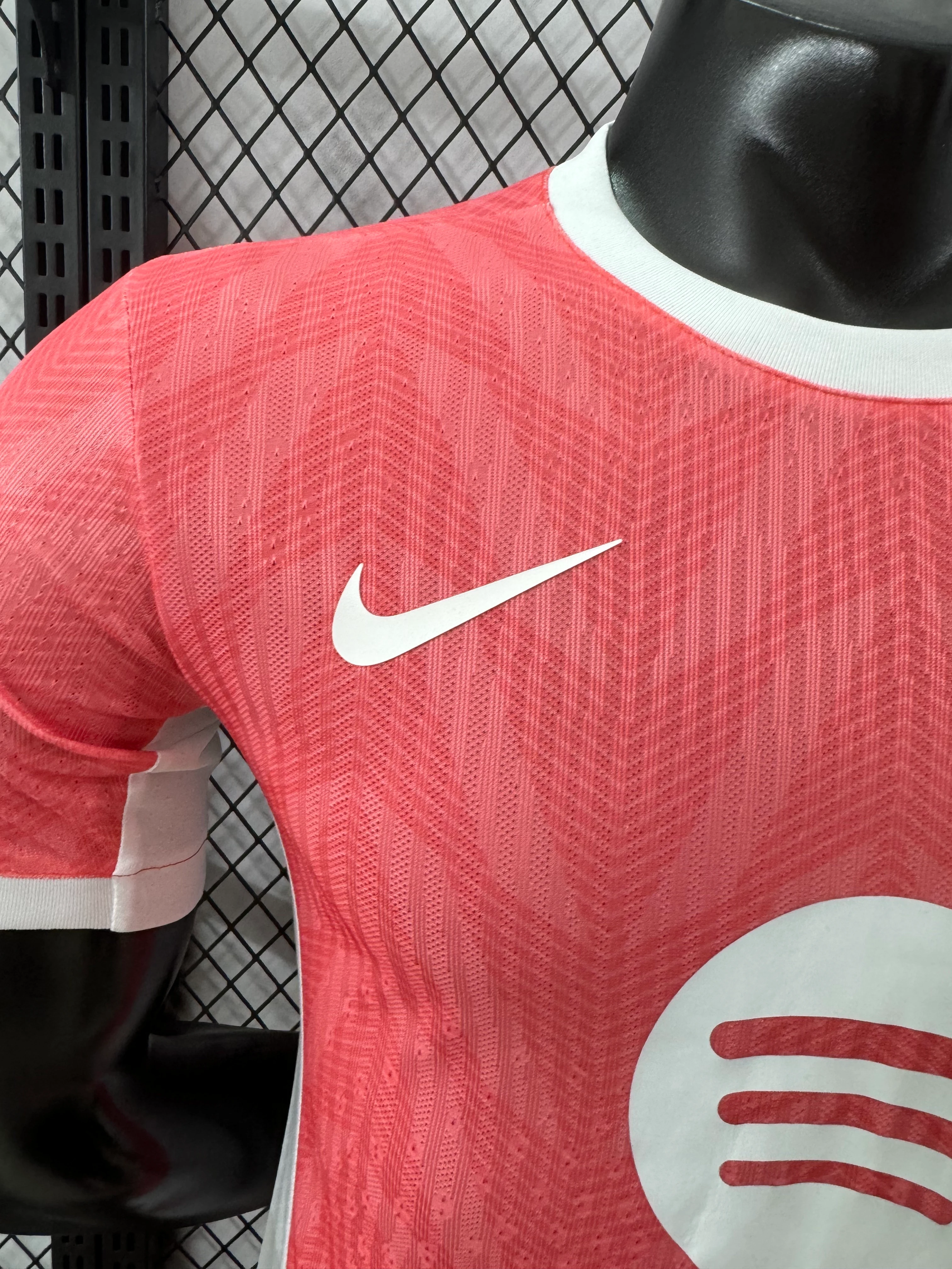 2025-26 Barcelona Special Pink Edition Jersey – Player Version view 4
