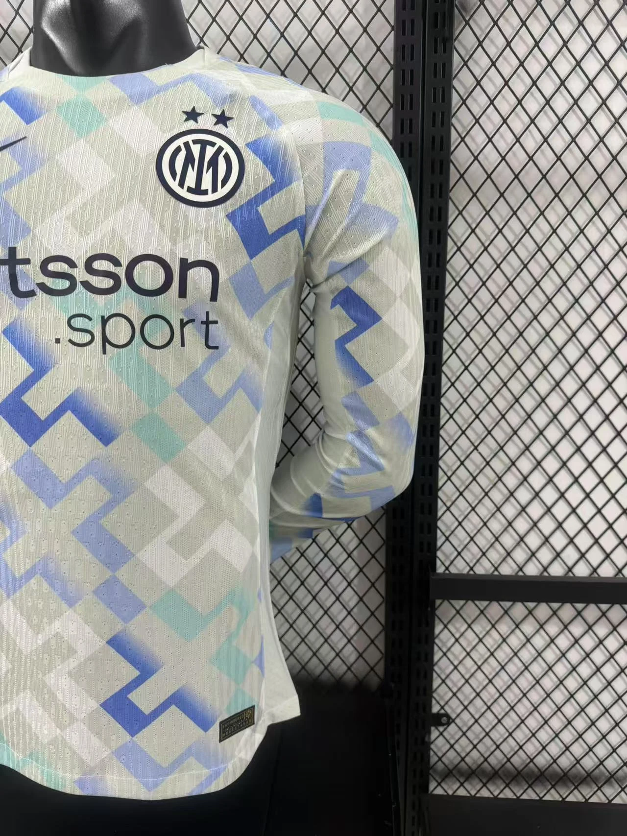 2025-26 Inter Milan Away Long-Sleeve Jersey — Player Version view 7