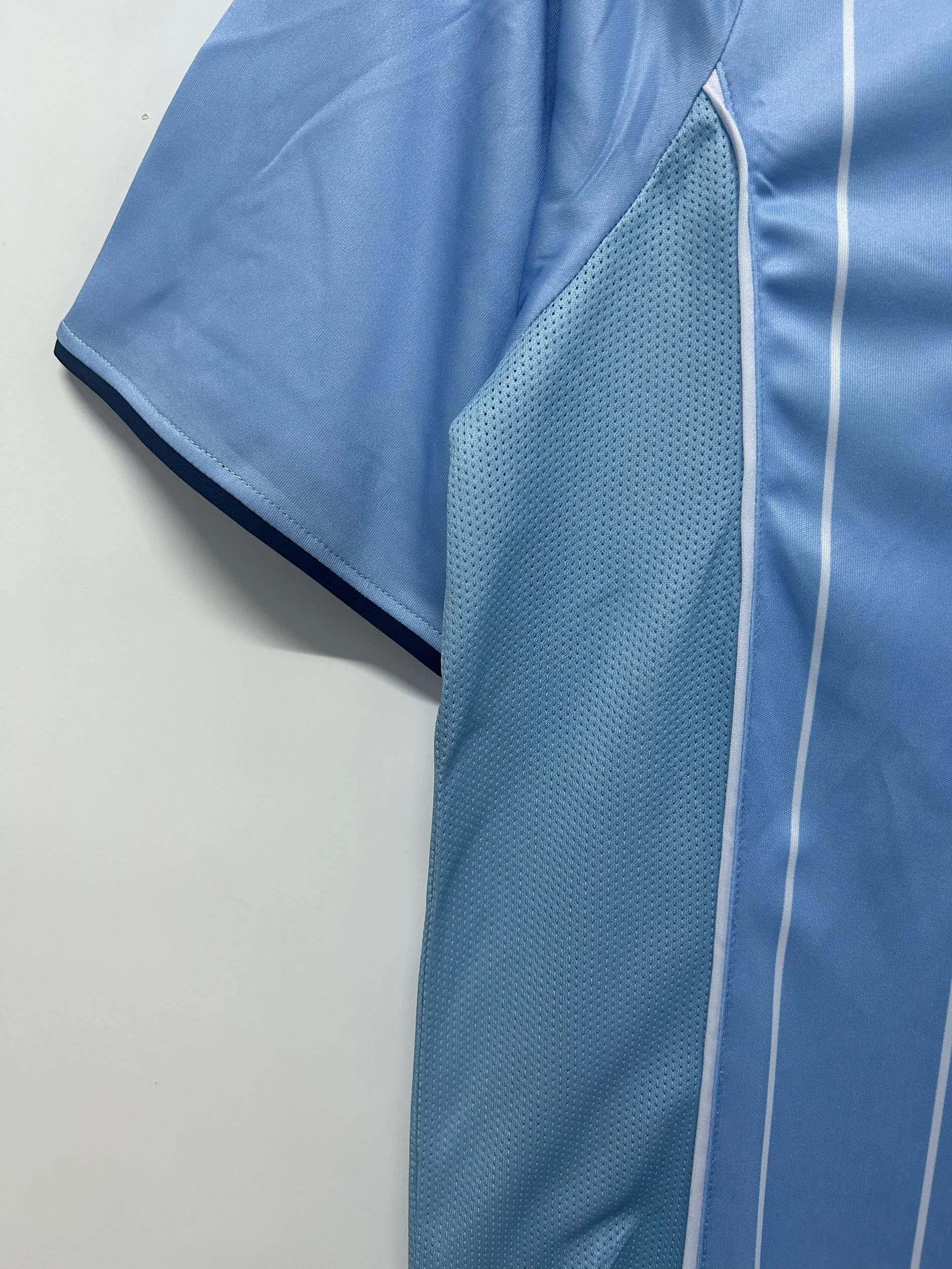 2007-08 Manchester City Home Retro Jersey view 3