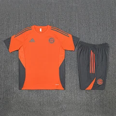 2025-26 Bayern Munich Orange Short Sleeve Training Jersey view 19