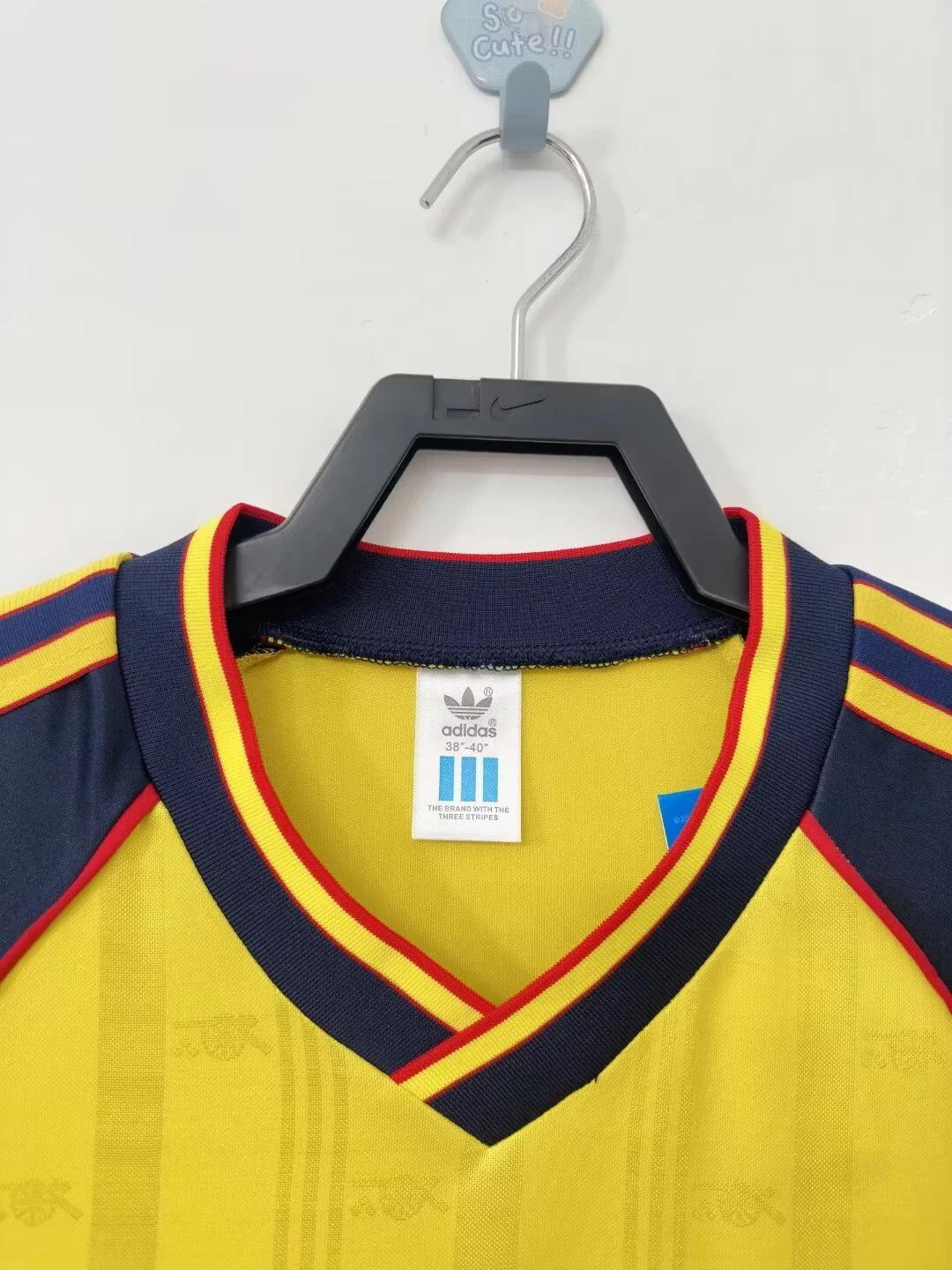 1988-90 Arsenal Away Retro Kit view 9