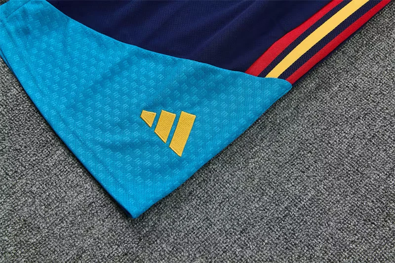 2026-27 Spain Royal Blue Short-Sleeve Training Jersey view 6