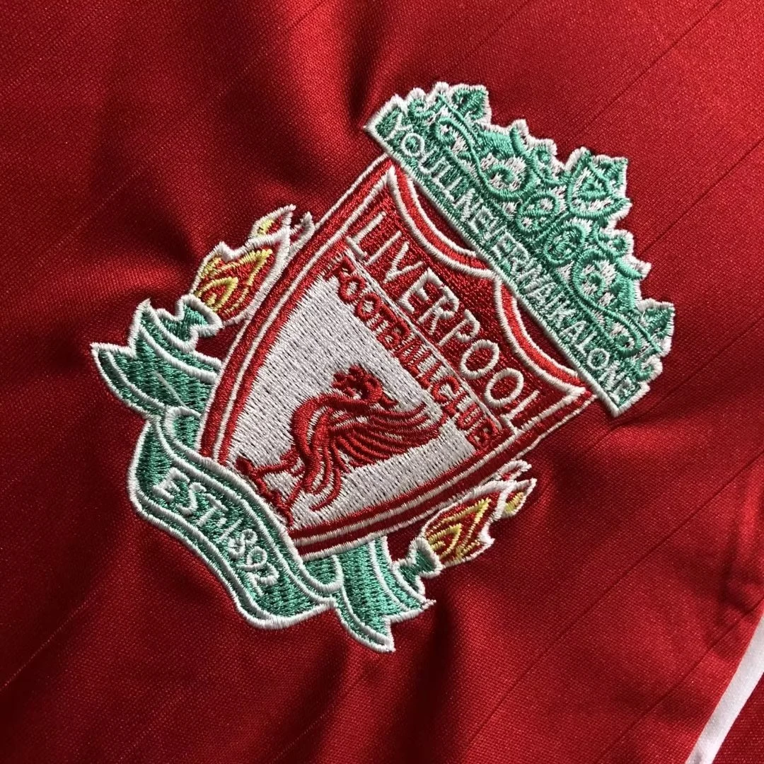 2006-08 Liverpool Home Retro Jersey view 7