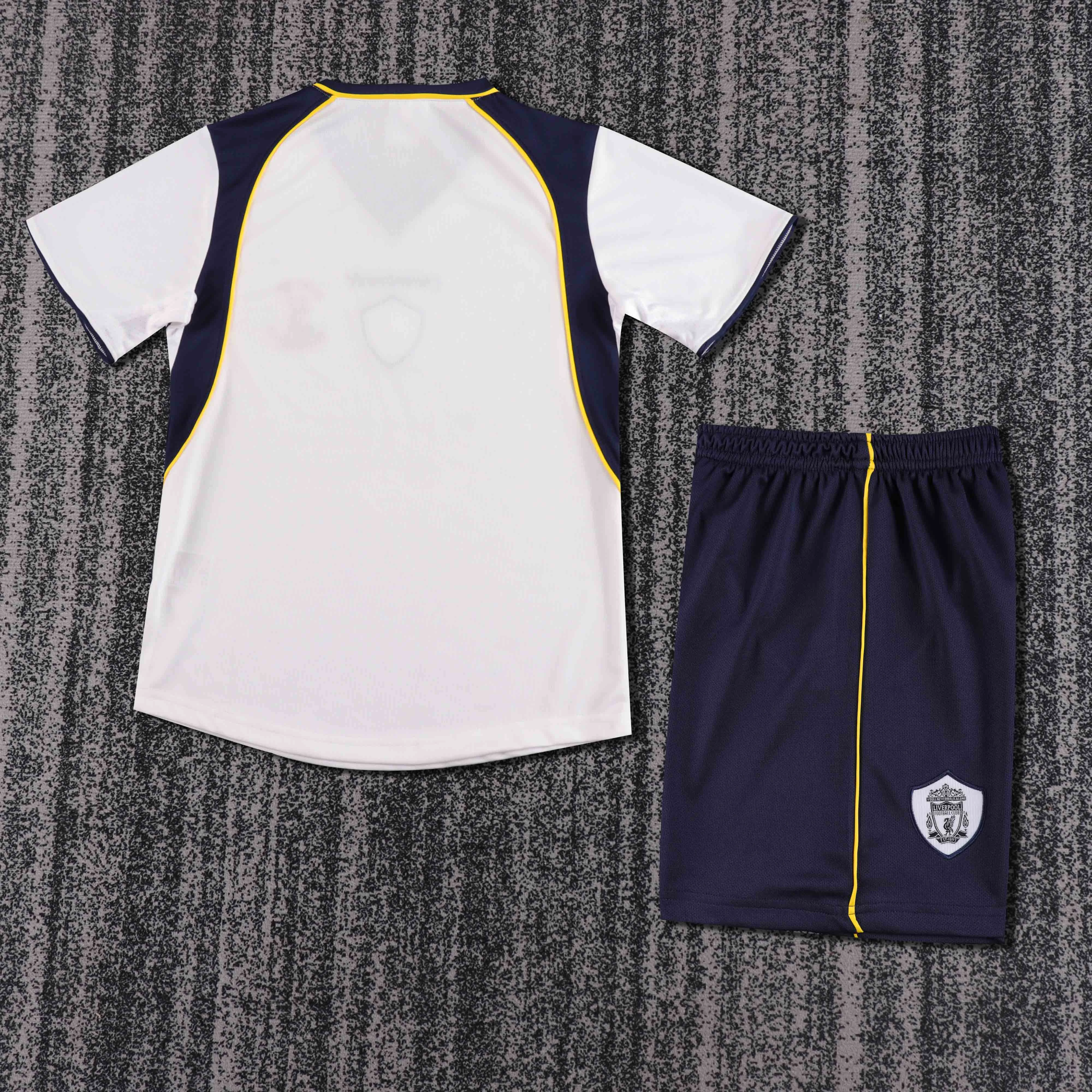 2001-02 Liverpool Away Retro Shirt - Kids view 2