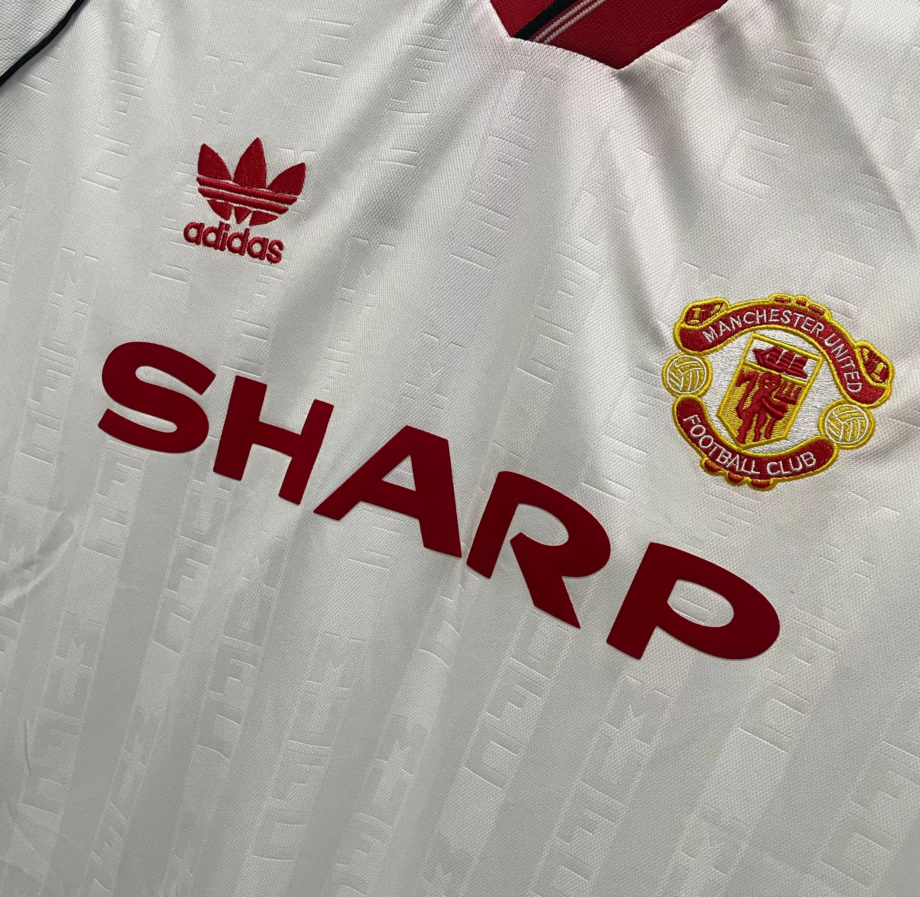 1988-90 Manchester United Away Retro Shirt view 6