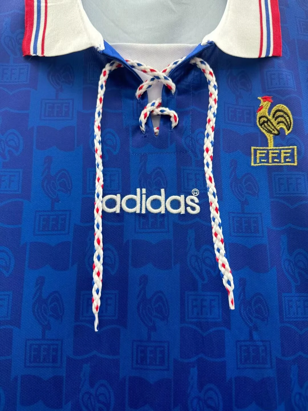 1996 France Home Retro Jersey view 8