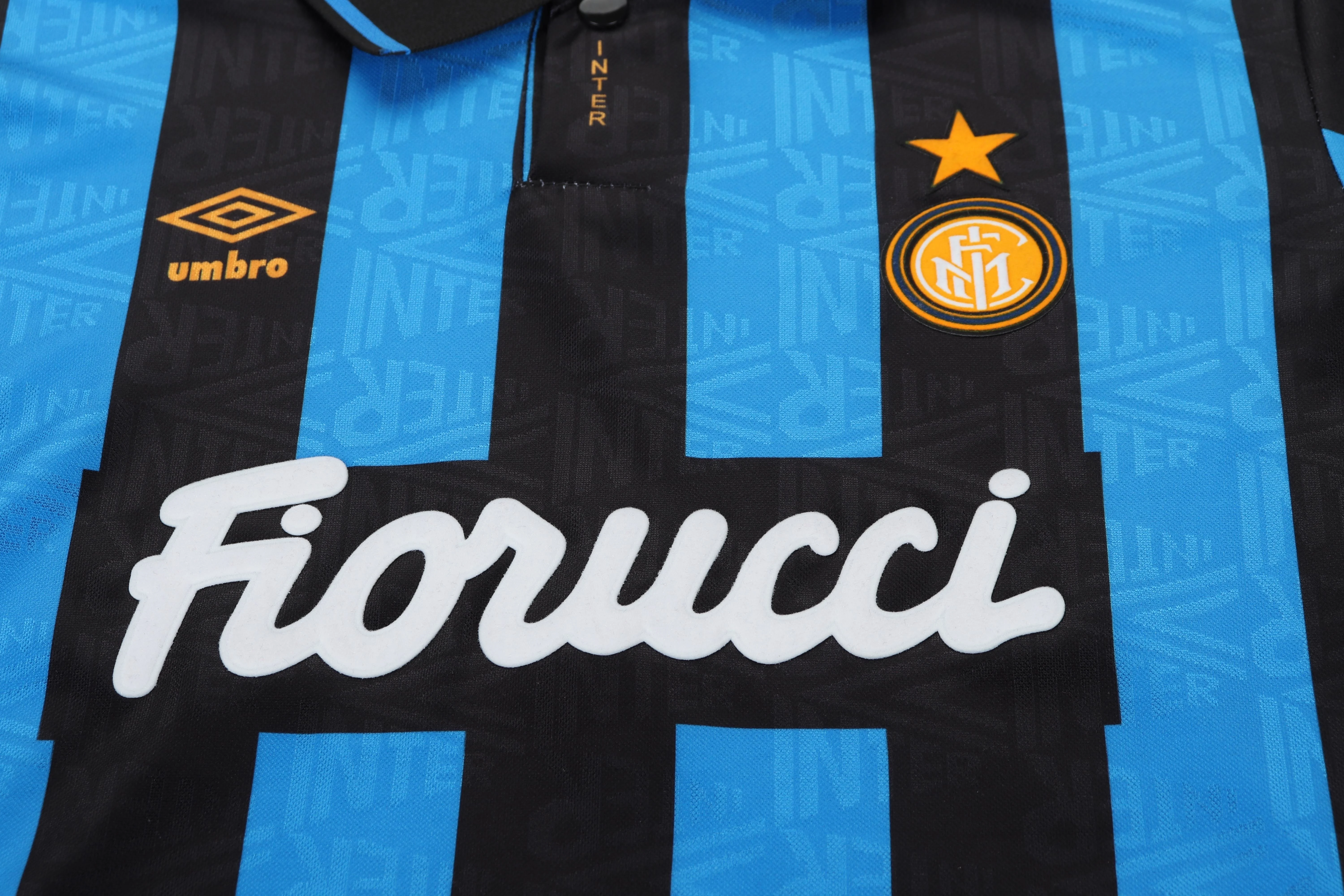 1992-94 Inter Milan Away Retro Jersey – Kids' view 6