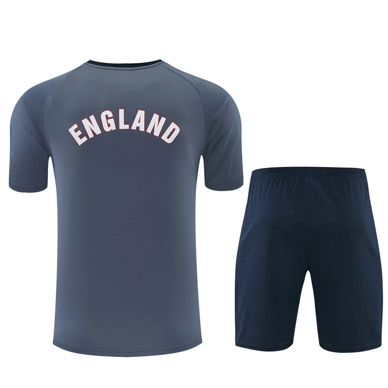 2026-27 England Grey Short-Sleeve Training Jersey view 15