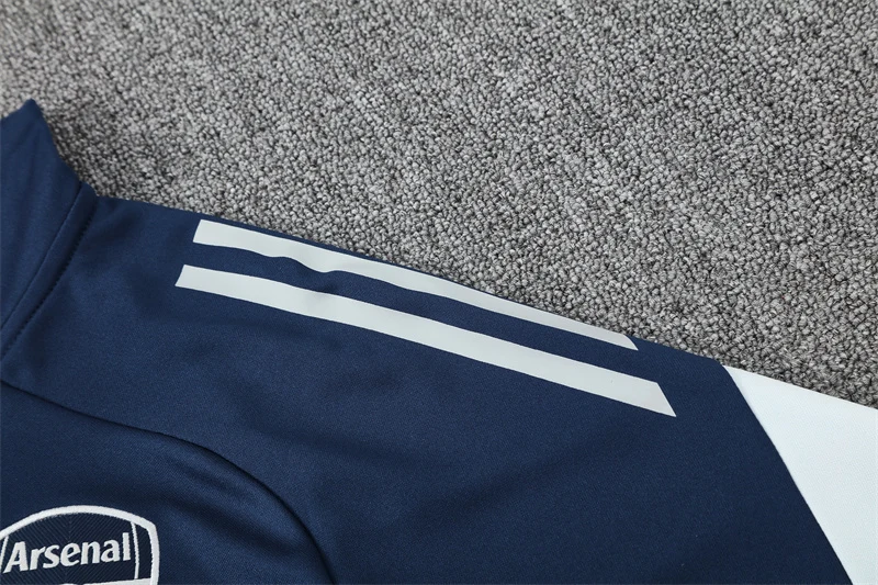 2025-26 Arsenal Royal Blue Half-Zip Training Jersey view 10