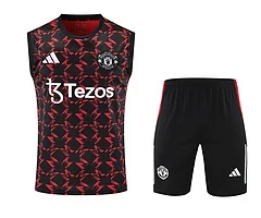 2025-26 Manchester United training vest jersey view 6