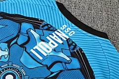 2025-26 Napoli Light Blue Short Sleeve Training Jersey view 4