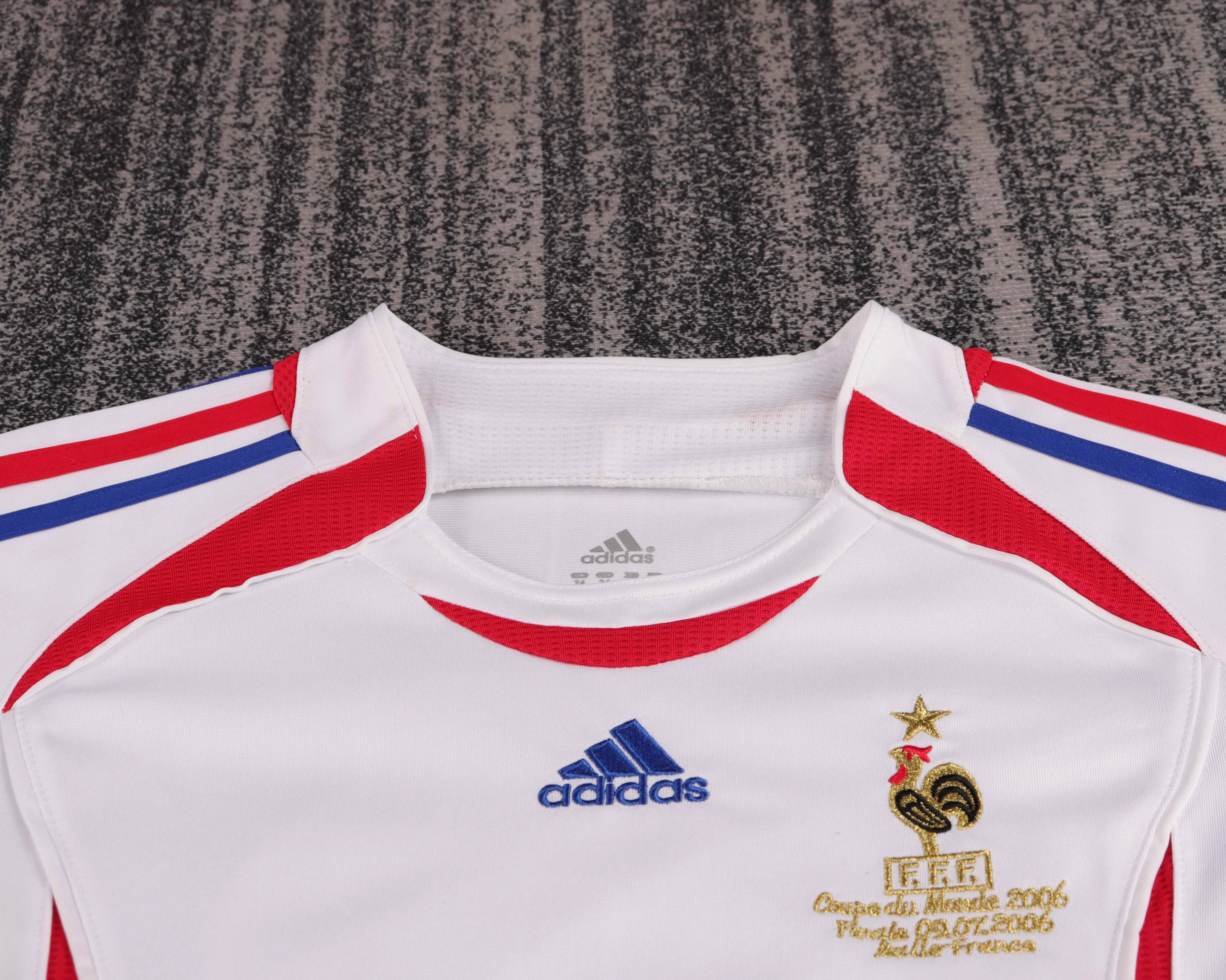 2006 France Away Retro Shirt - Kids Sizes view 9