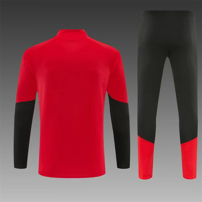 2026-27 Germany Red Half-Zip Training Jersey view 2