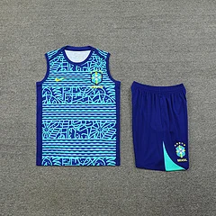 2024-25 Brazil training vest jersey view 11